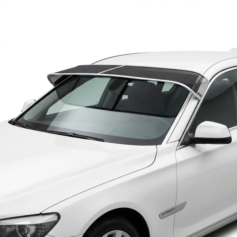 Premium Mesh Windscreen Sunvisor for BMW ActiveHybrid 7 (2013 - 2015) - 1