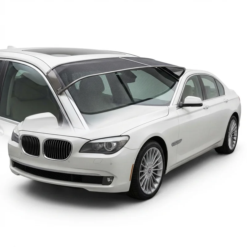 Premium Mesh Windscreen Sunvisor for BMW Alpina B7 xDrive (2011 - 2015) - 1