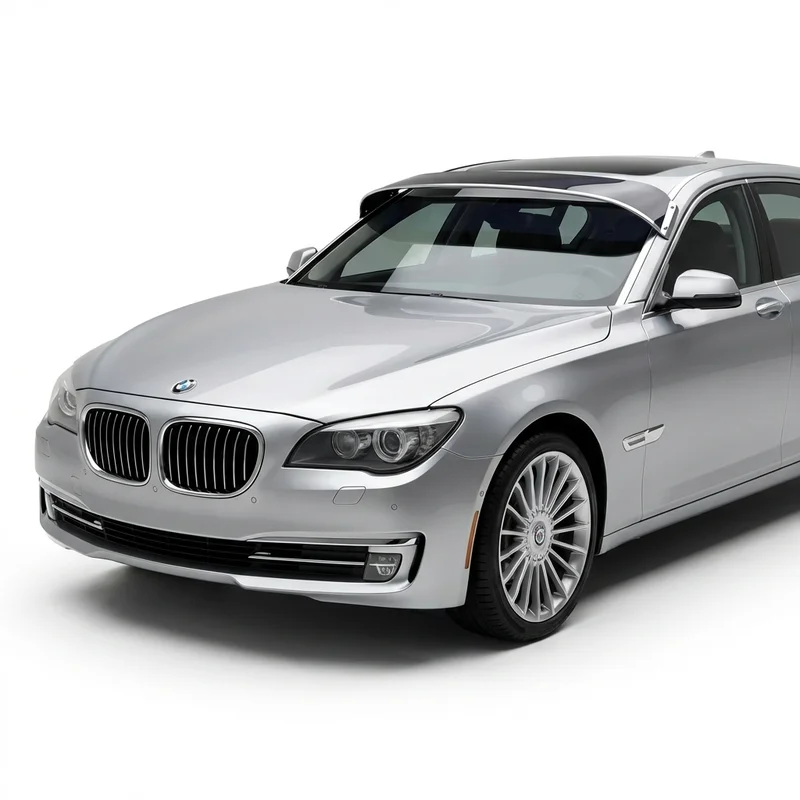 Tinted Acrylic Windscreen Sunvisor for BMW Alpina B7 xDrive (2011 - 2015) - 1