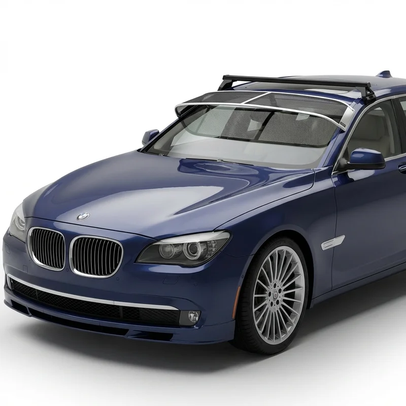 Premium Mesh Windscreen Sunvisor for BMW Alpina B7L xDrive (2011 - 2015) - 1