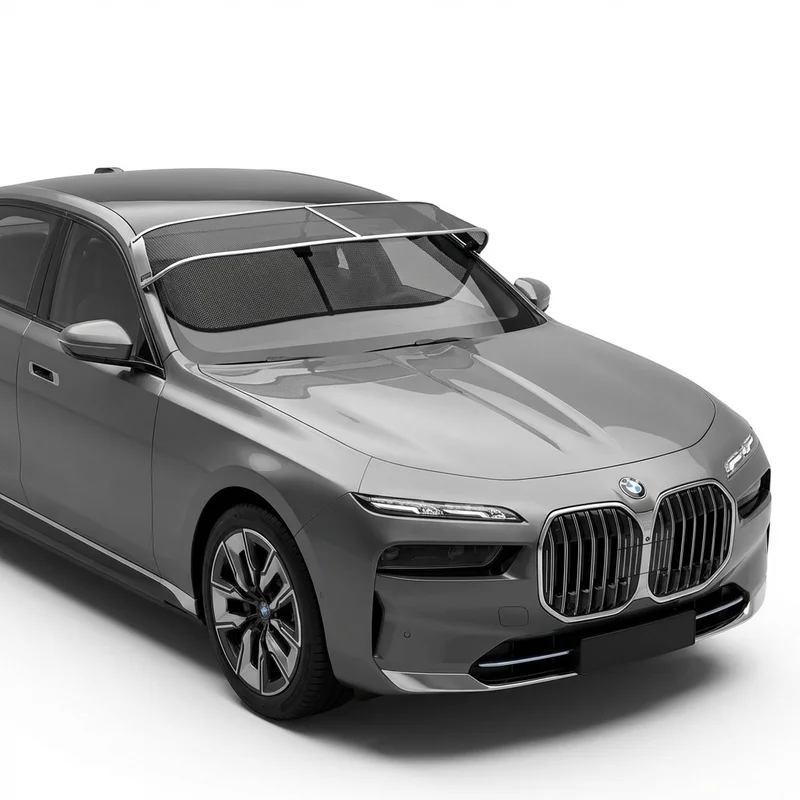 Premium Mesh Windscreen Sunvisor for BMW i7 (2023 - 2025) - 1