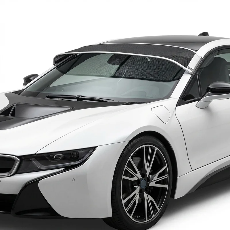 Premium Mesh Windscreen Sunvisor for BMW i8 (2014 - 2020) - 1