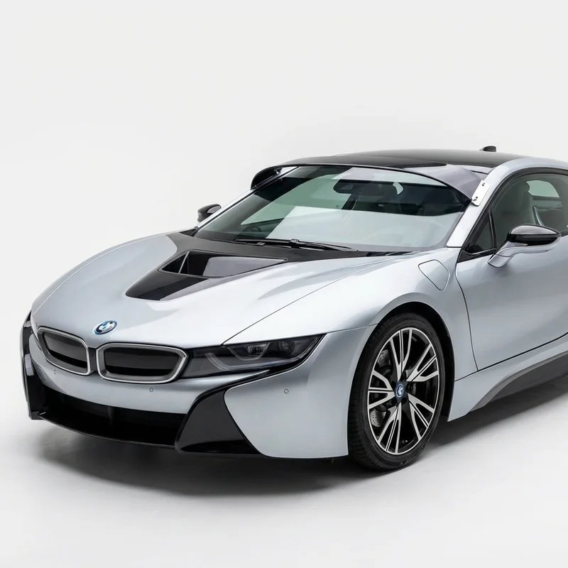 Tinted Acrylic Windscreen Sunvisor for BMW i8 (2014 - 2020) - 1