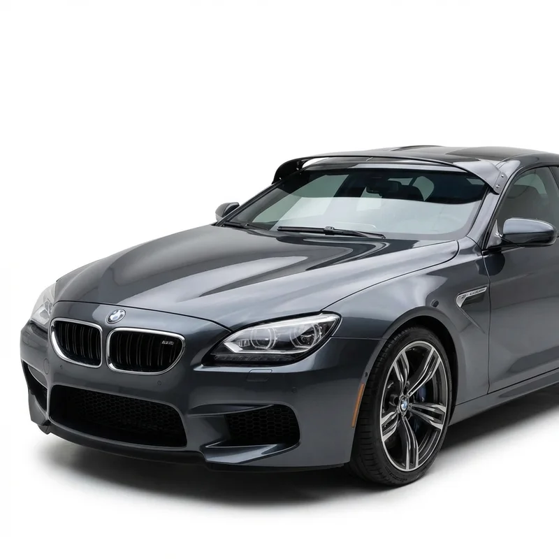 Tinted Acrylic Windscreen Sunvisor for BMW M6 Gran Coupe (2014 - 2019) - 1