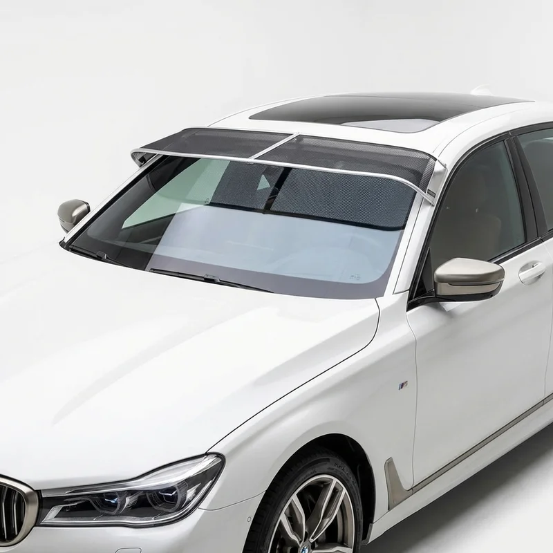 Premium Mesh-Sonnenschutzblende für BMW M760i xDrive (2017 - 2022) - 1