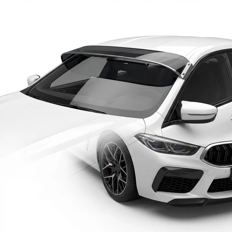Tinted Acrylic Windscreen Sunvisor for BMW M8 Gran Coupe (2020 - 2024) - 1