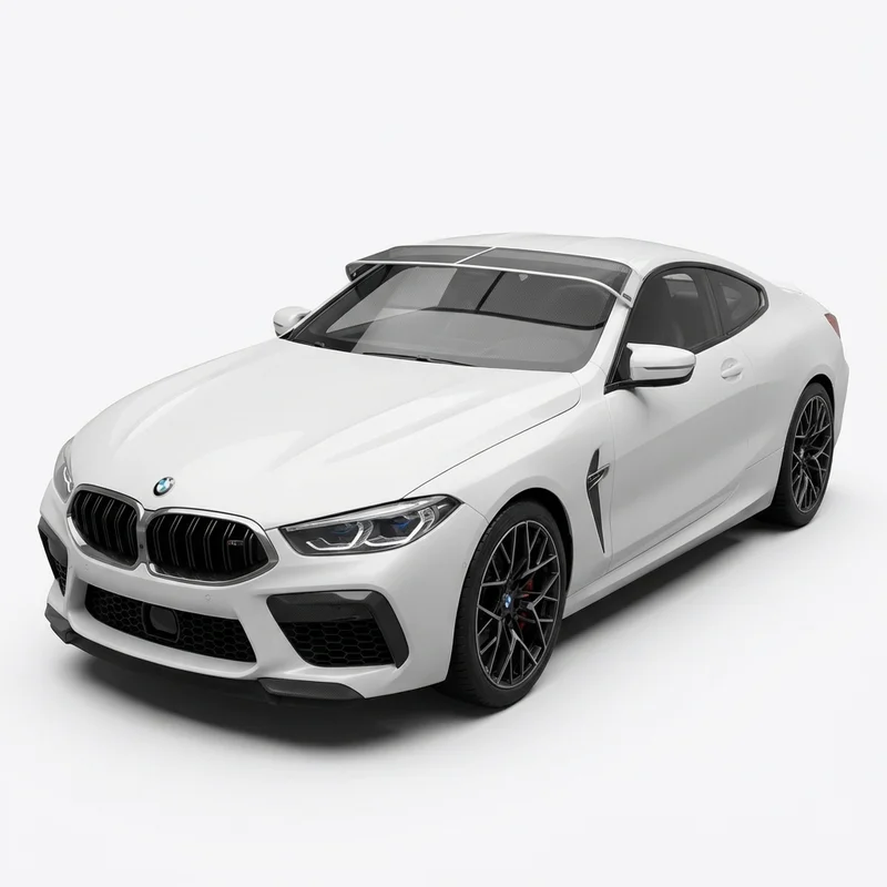 Siatkowa osłona przeciwsłoneczna premium do BMW M8 (2020 - 2025) - 1