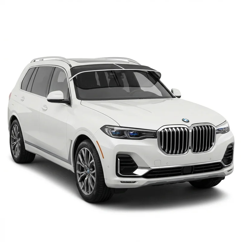 Premium Mesh Windscreen Sunvisor for BMW X7 (2019 - 2025) - 1