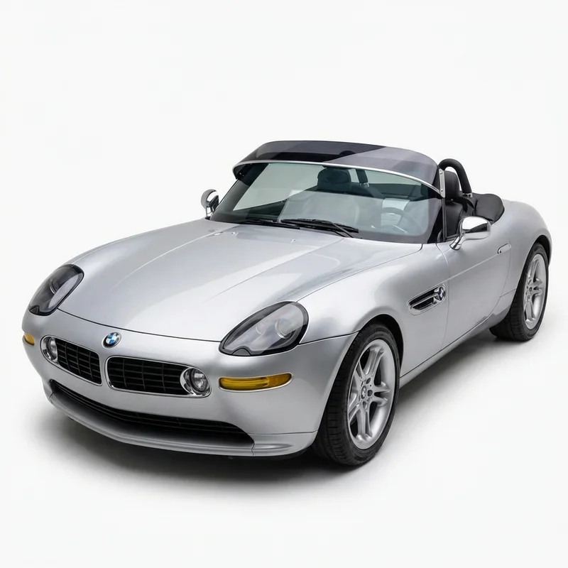 Tinted Acrylic Windscreen Sunvisor for BMW Z8 (2000 - 2003) - 1
