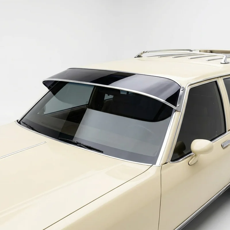 Tinted Acrylic Windscreen Sunvisor for Buick Estate Wagon (1970 - 1983) - 1