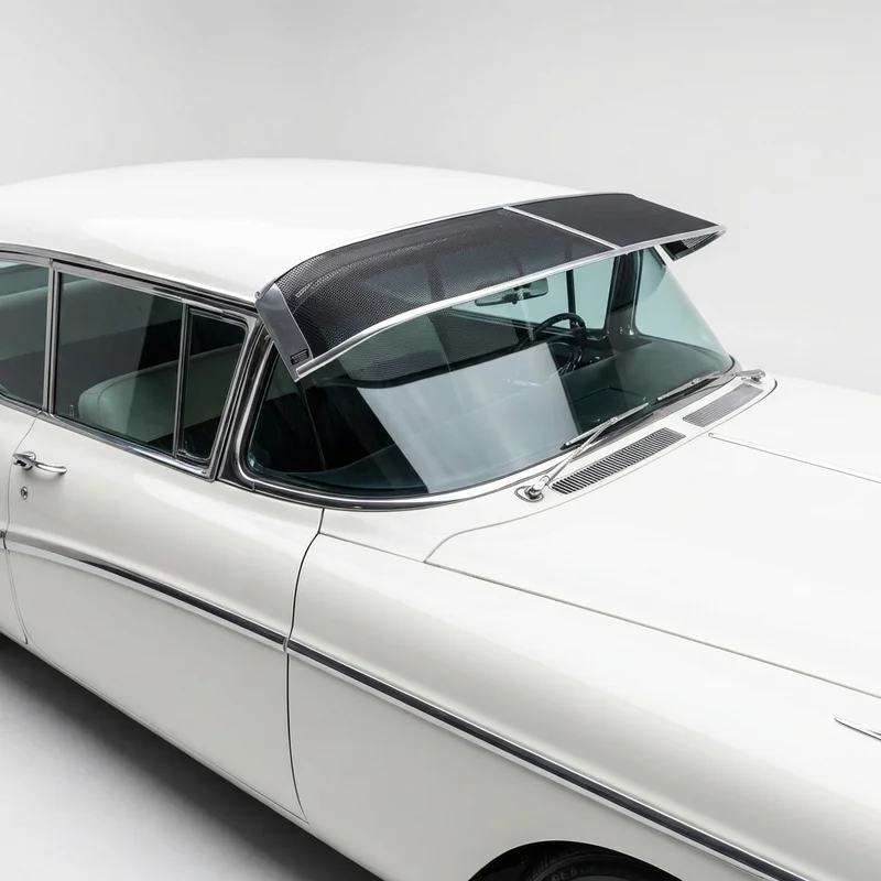 บังแดดกระจกหน้าแบบตาข่ายพรีเมียม สำหรับ Buick Limited (1958 - 1958) - 1