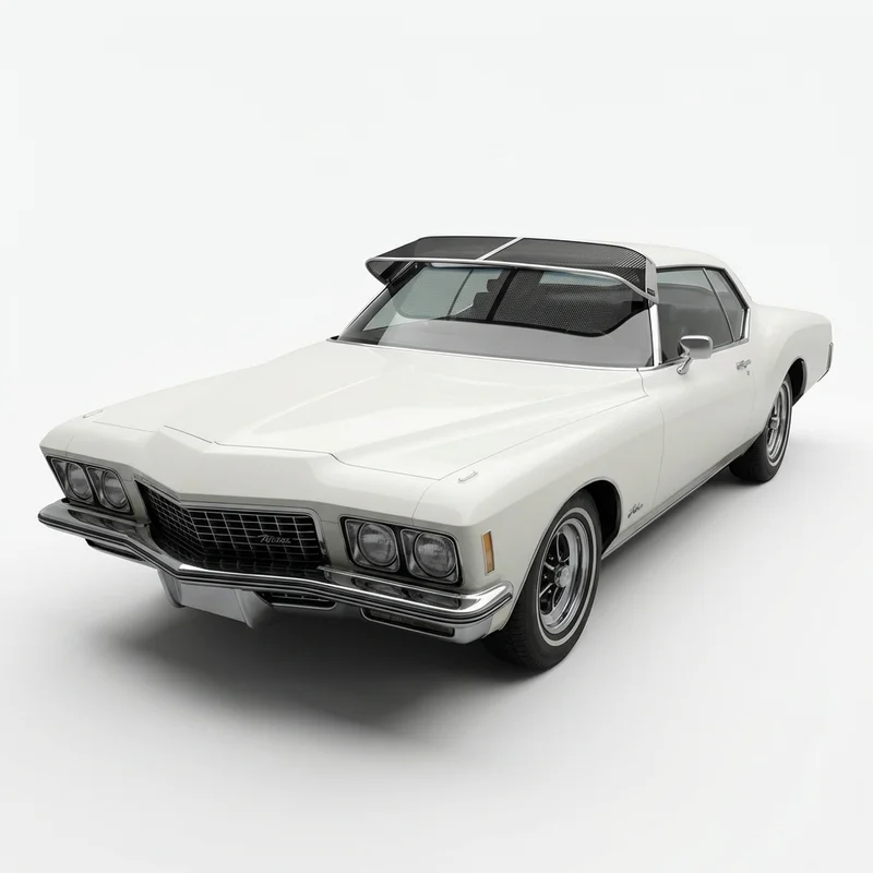 Siatkowa osłona przeciwsłoneczna premium do Buick Riviera (1970 - 1999) - 1