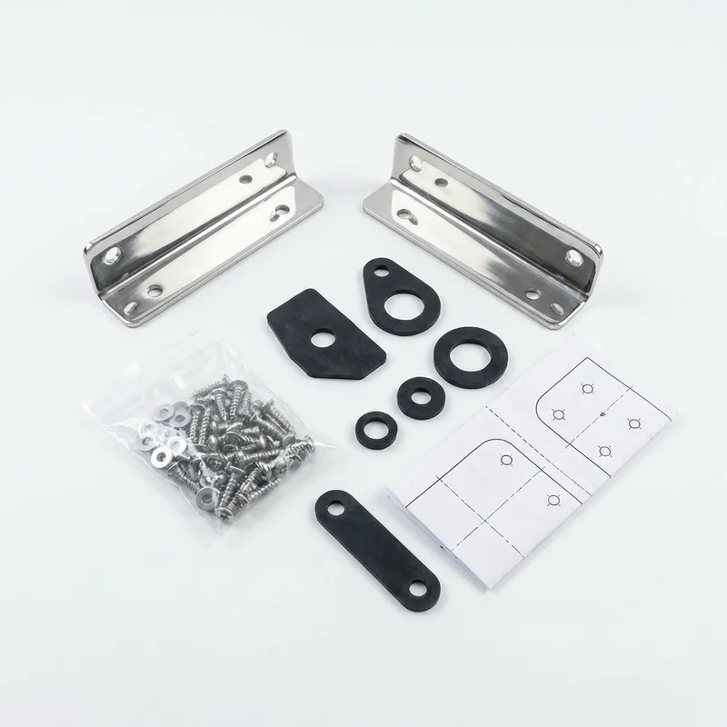 Stainless Steel Mounting Bracket Kit for Buick Somerset Regal (1985 - 1985) - 1