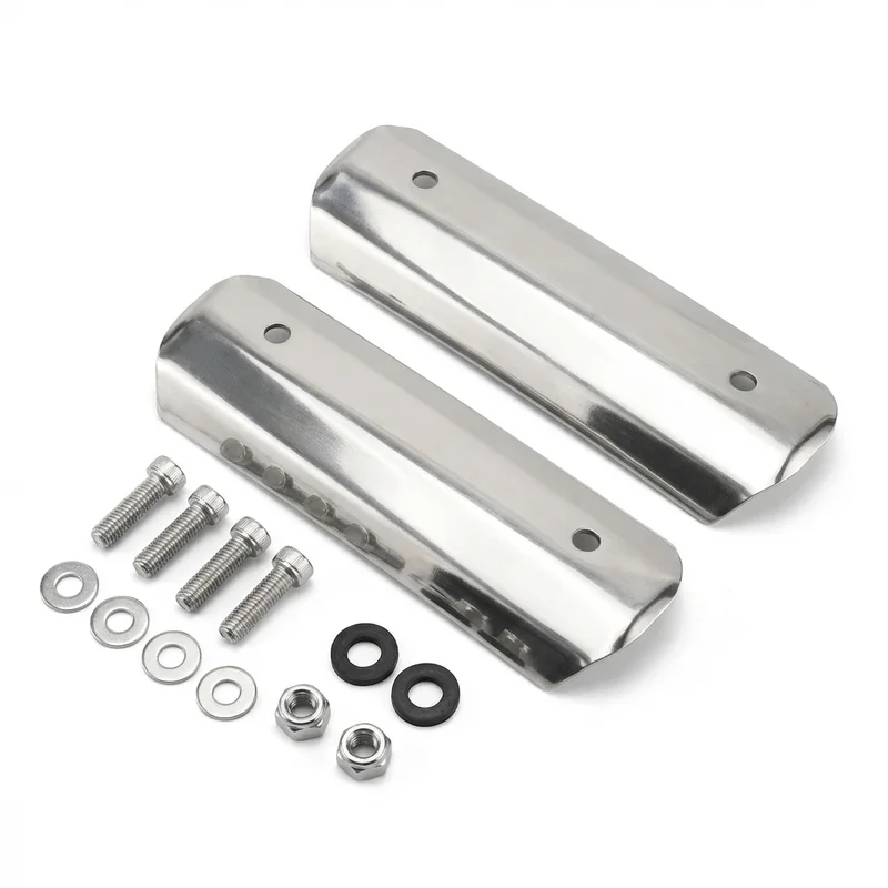 Stainless Steel Mounting Bracket Kit for Cadillac DeVille (1957 - 2005) - 1