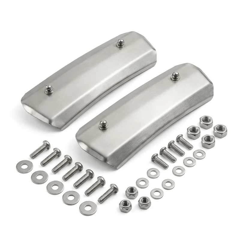 Stainless Steel Mounting Bracket Kit for Cadillac Series 62 (1957 - 1958) - 1