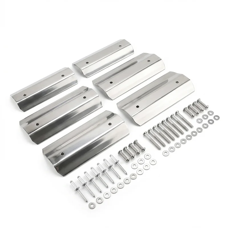 Sada nerezových montážnych konzol pre Cadillac XT5 (2017 - 2025) - 1