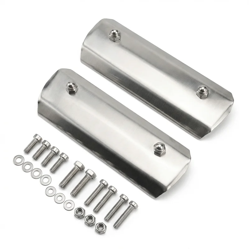 Stainless Steel Mounting Bracket Kit for Caterpillar CT680 (2016 - 2017) - 1