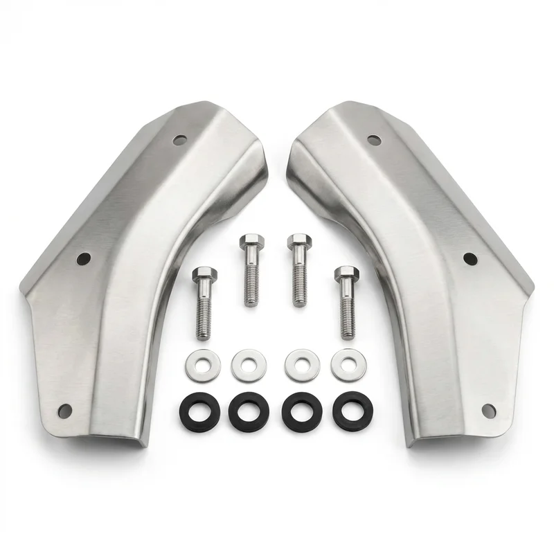 Stainless Steel Mounting Bracket Kit for Checker Taxicab (1970 - 1974) - 1