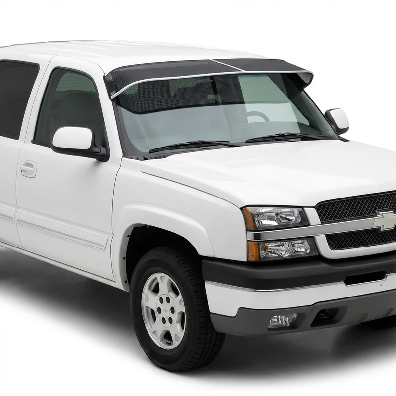 Premium Mesh Windscreen Sunvisor for Chevrolet Avalanche 2500 (2002 - 2006) - 1