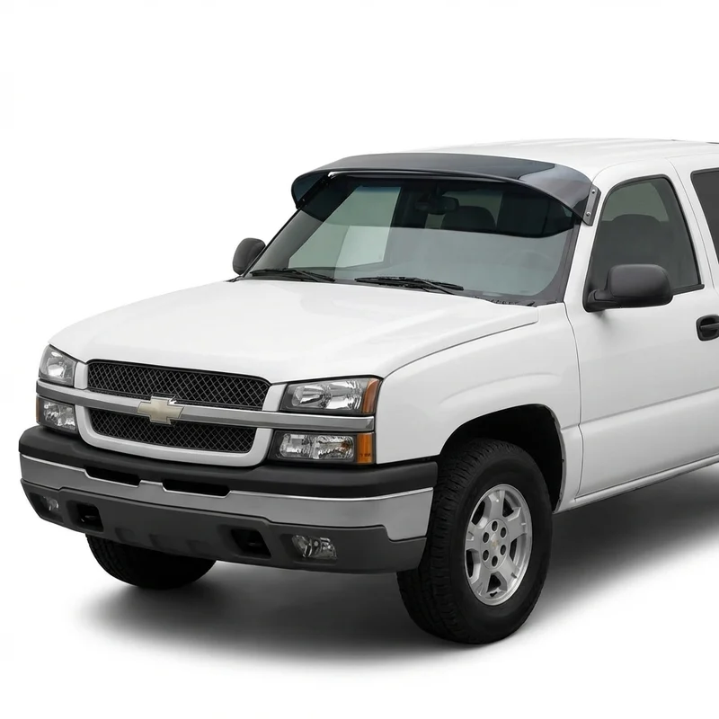 Tinted Acrylic Windscreen Sunvisor for Chevrolet Avalanche 2500 (2002 - 2006) - 1