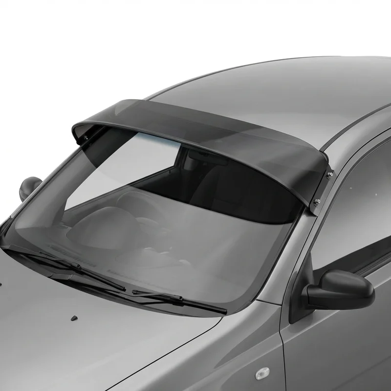 Tinted Acrylic Windscreen Sunvisor for Chevrolet Aveo5 (2006 - 2011) - 1