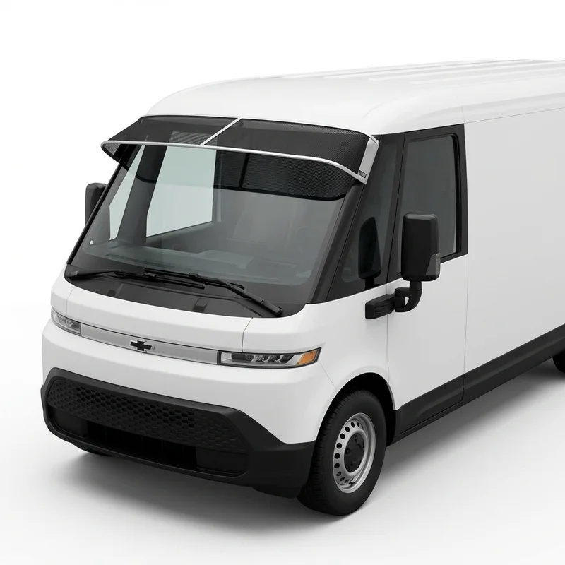 Premium Mesh Windscreen Sunvisor for Chevrolet BrightDrop 400 (2025 - 2025) - 1