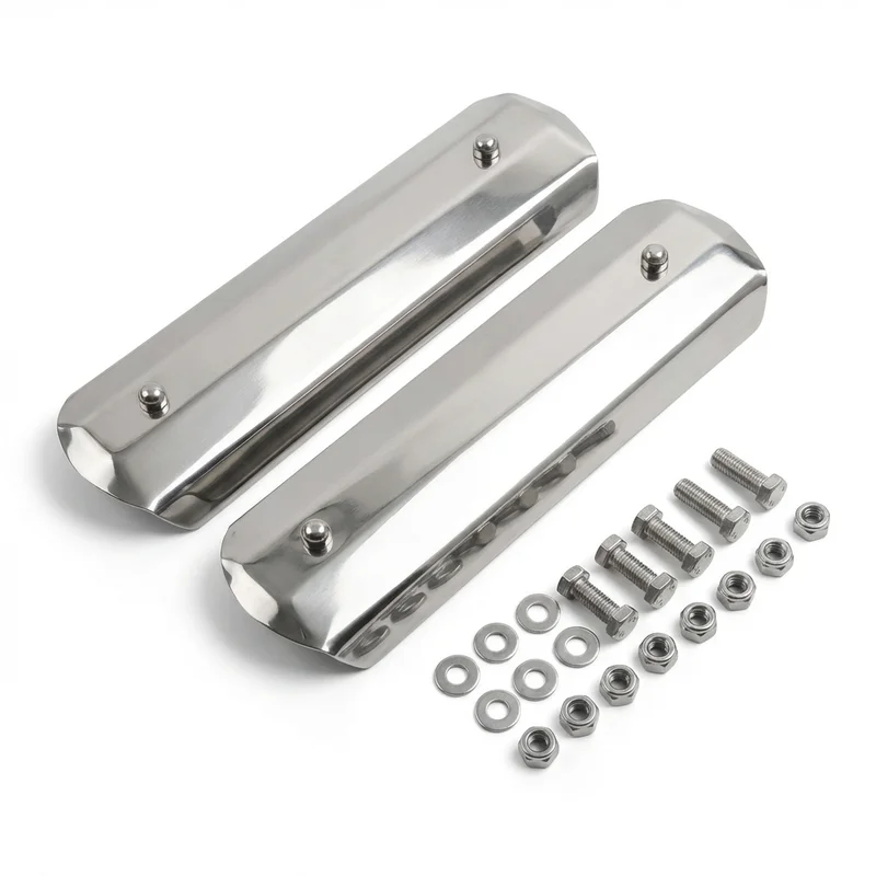 Stainless Steel Mounting Bracket Kit for Chevrolet Brookwood (1958 - 1972) - 1