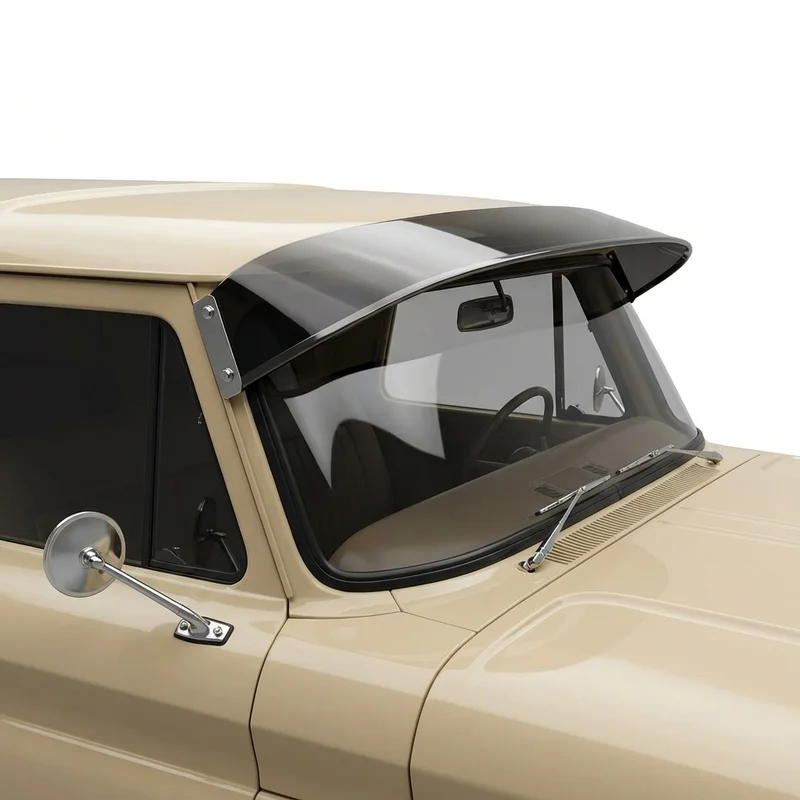 Tinted Acrylic Windscreen Sunvisor for Chevrolet C10 Panel (1960 - 1967) - 1
