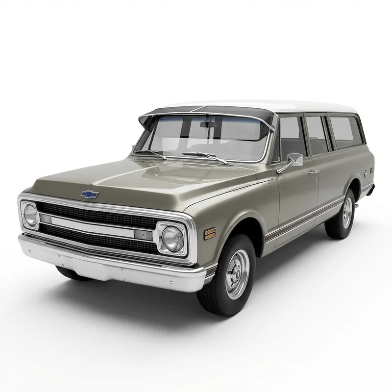 Premium Mesh Windscreen Sunvisor for Chevrolet C10 Suburban (1967 - 1986) - 1