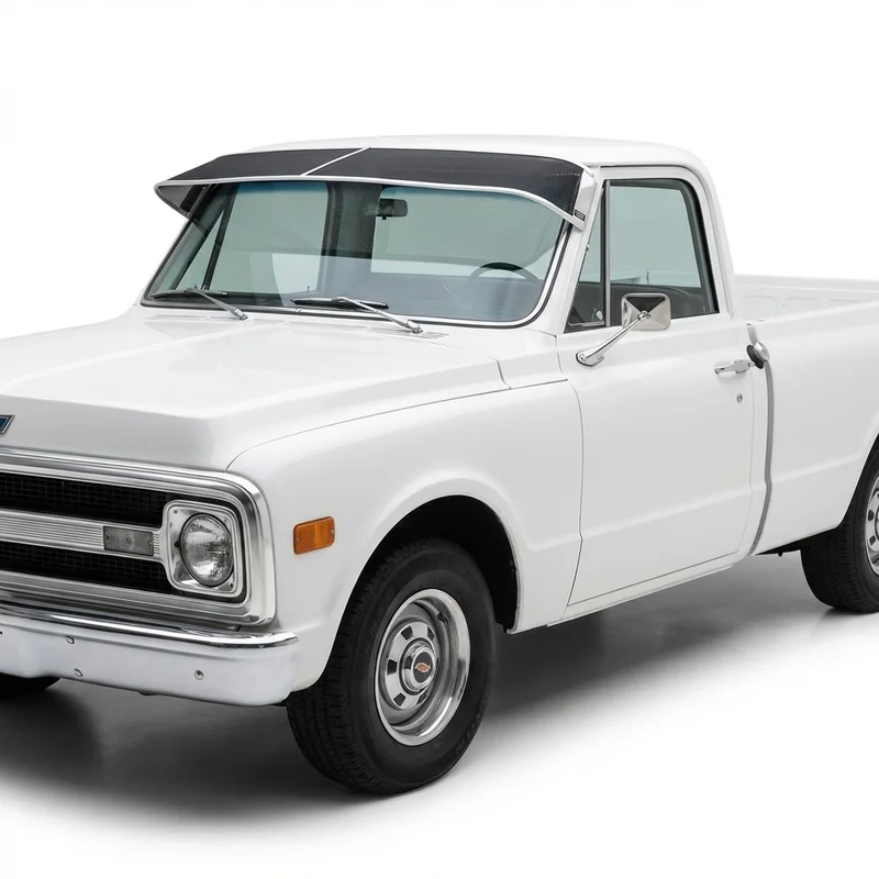 Premium Mesh Windscreen Sunvisor for Chevrolet C20 Pickup (1960 - 1974) - 1