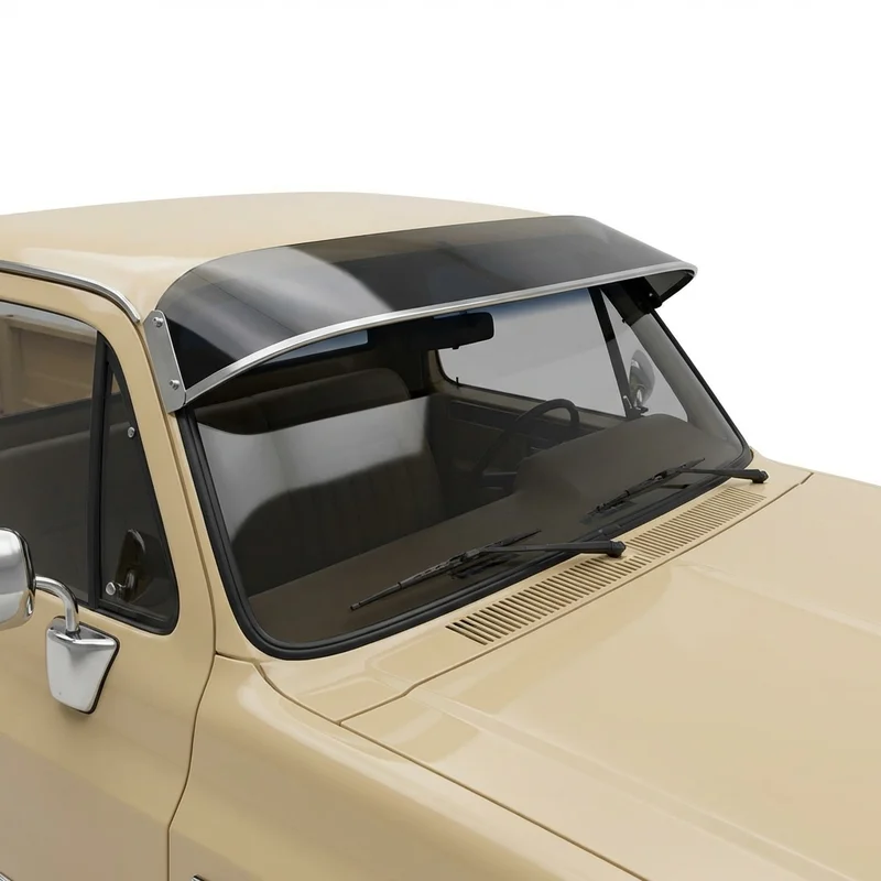 Tinted Acrylic Windscreen Sunvisor for Chevrolet C20 (1975 - 1987) - 1