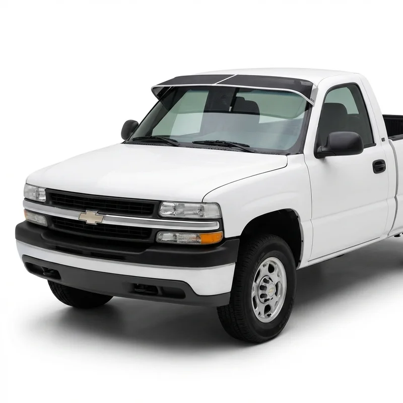 Premium Mesh Windscreen Sunvisor for Chevrolet C3500HD (1991 - 2002) - 1