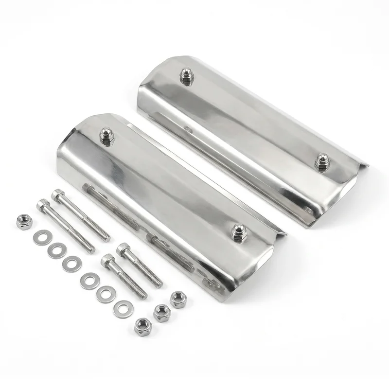 Stainless Steel Mounting Bracket Kit for Chevrolet C4500 Kodiak (2003 - 2009) - 1