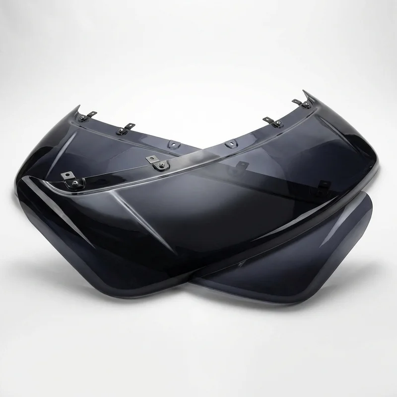 Tinted Acrylic Windscreen Sunvisor for Chevrolet C6500 Kodiak (1997 - 2009) - 1