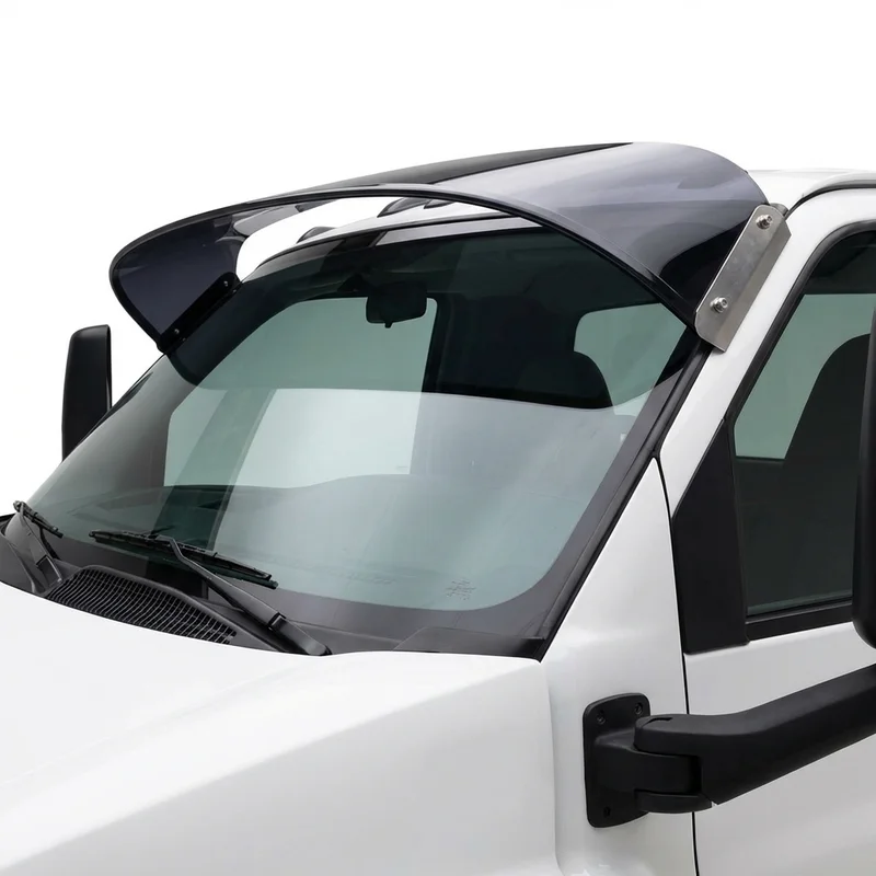 Tinted Acrylic Windscreen Sunvisor for Chevrolet C7500 Kodiak (1997 - 2009) - 1