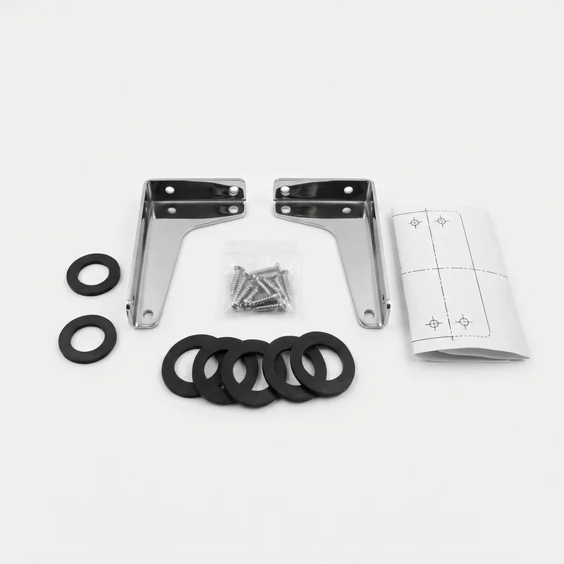 Stainless Steel Mounting Bracket Kit for Chevrolet C80 (1964 - 1965) - 1