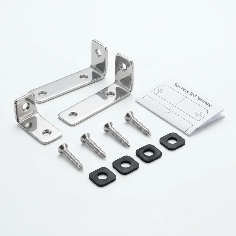 Stainless Steel Mounting Bracket Kit for Chevrolet C8500 (2003 - 2009) - 1