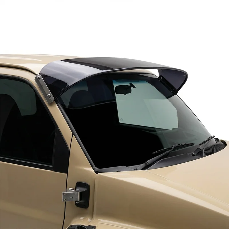 Tinted Acrylic Windscreen Sunvisor for Chevrolet C8500 (2003 - 2009) - 1