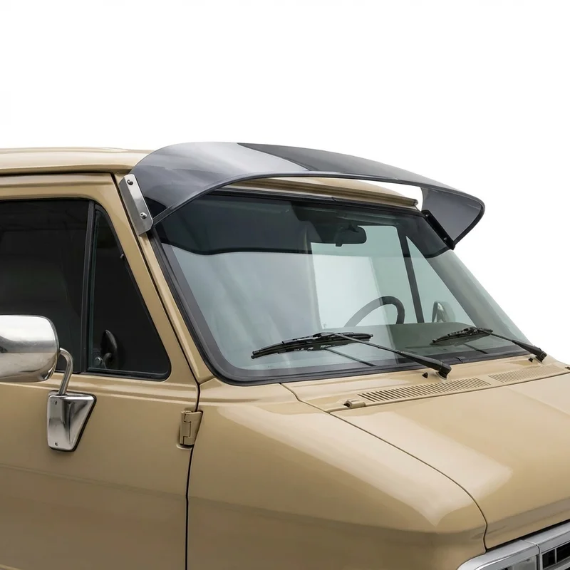 Tinted Acrylic Windscreen Sunvisor for Chevrolet Cargo Van (1997 - 2004) - 1