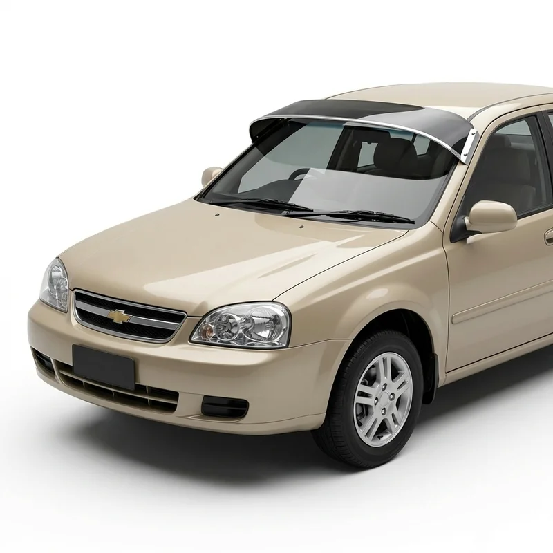 Tinted Acrylic Windscreen Sunvisor for Chevrolet Chevy Monza (2003 - 2003) - 1