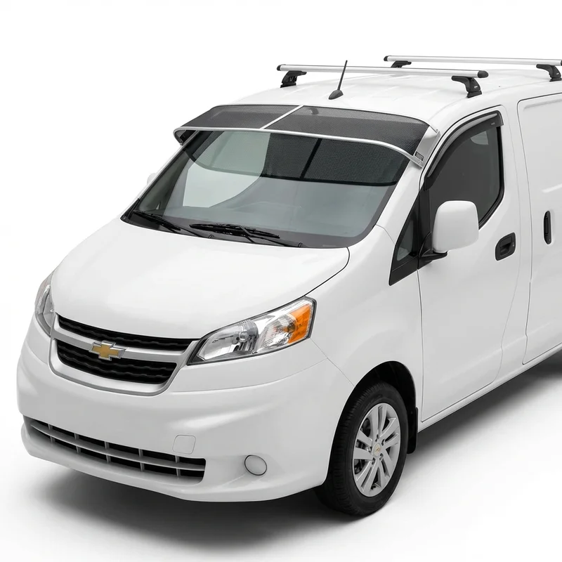 Premium Mesh Windscreen Sunvisor for Chevrolet City Express (2015 - 2018) - 1