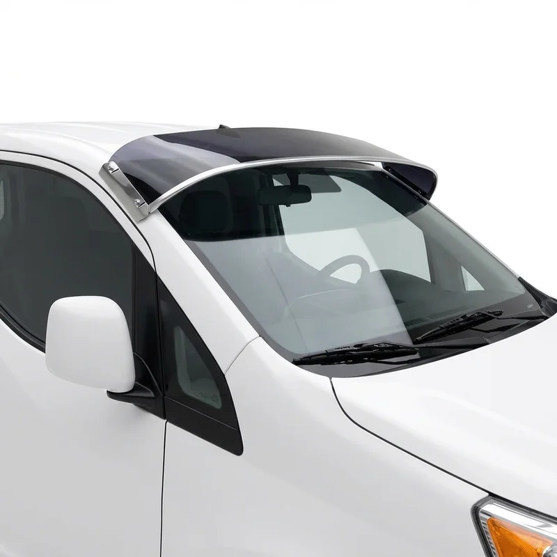 Tinted Acrylic Windscreen Sunvisor for Chevrolet City Express (2015 - 2018) - 1