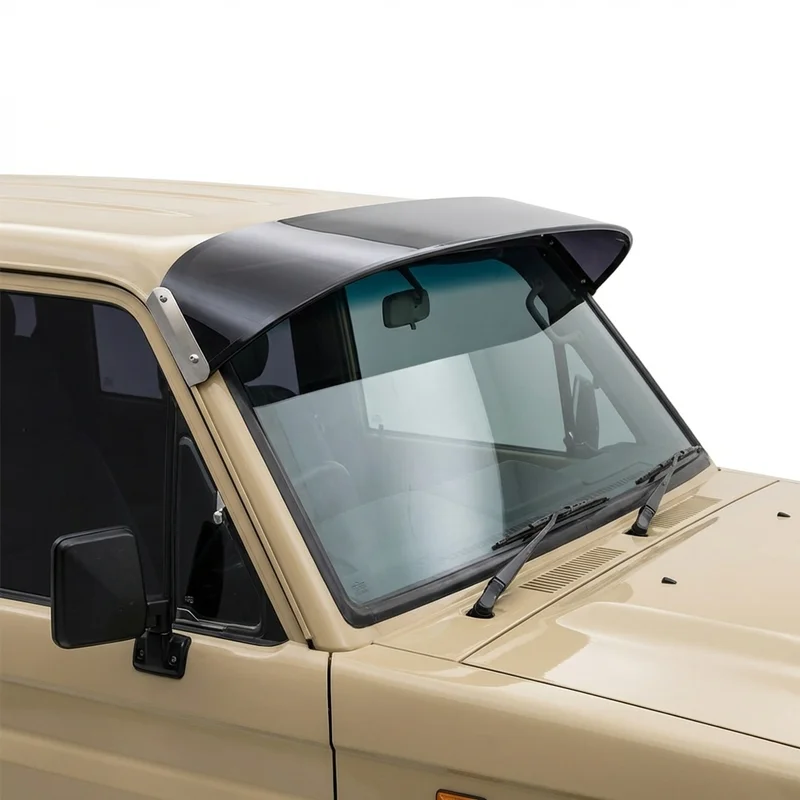 Tinted Acrylic Windscreen Sunvisor for Chevrolet Classic (2004 - 2005) - 1