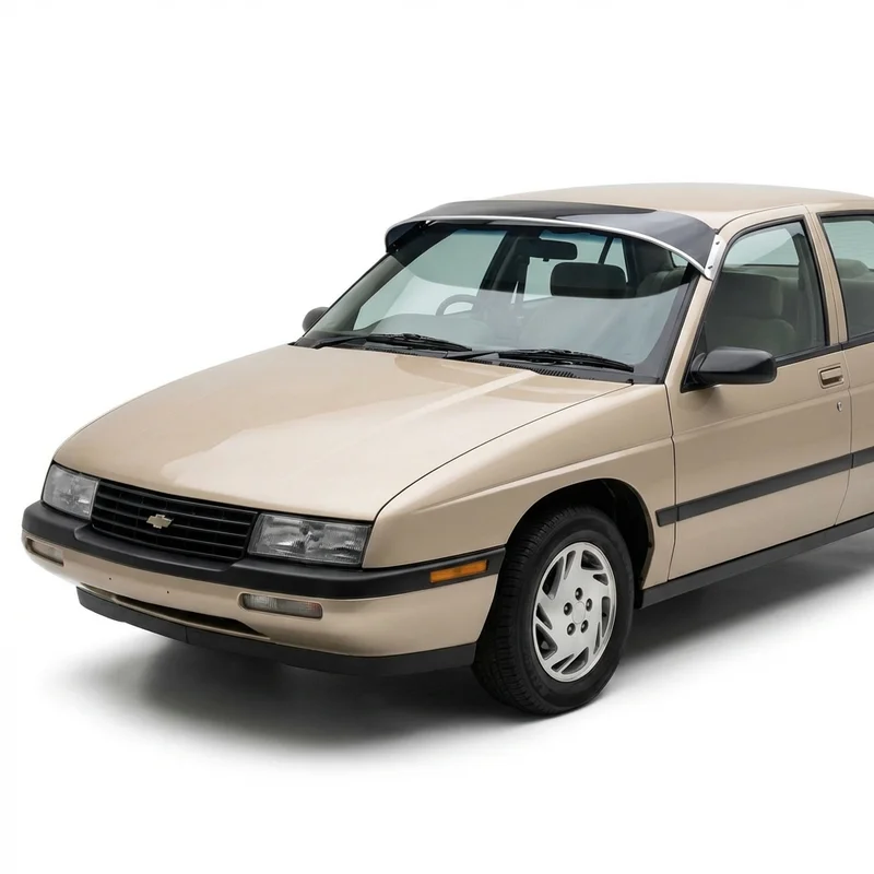 Tinted Acrylic Windscreen Sunvisor for Chevrolet Corsica (1987 - 1996) - 1