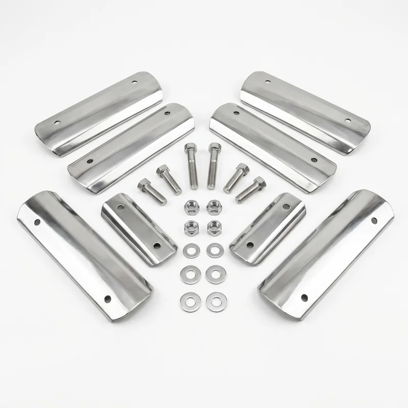 Stainless Steel Mounting Bracket Kit for Chevrolet Corvette (1970 - 2025) - 1