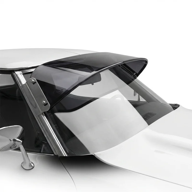 Tinted Acrylic Windscreen Sunvisor for Chevrolet Corvette (1970 - 2025) - 1