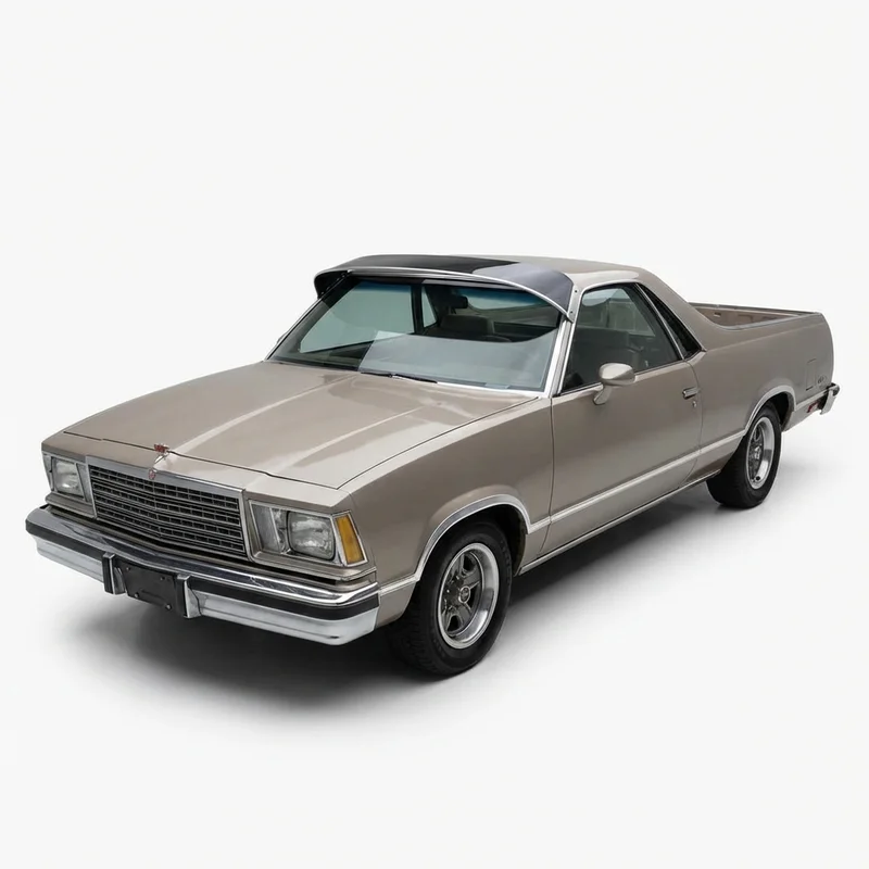 Tinted Acrylic Windscreen Sunvisor for Chevrolet El Camino (1970 - 1987) - 1