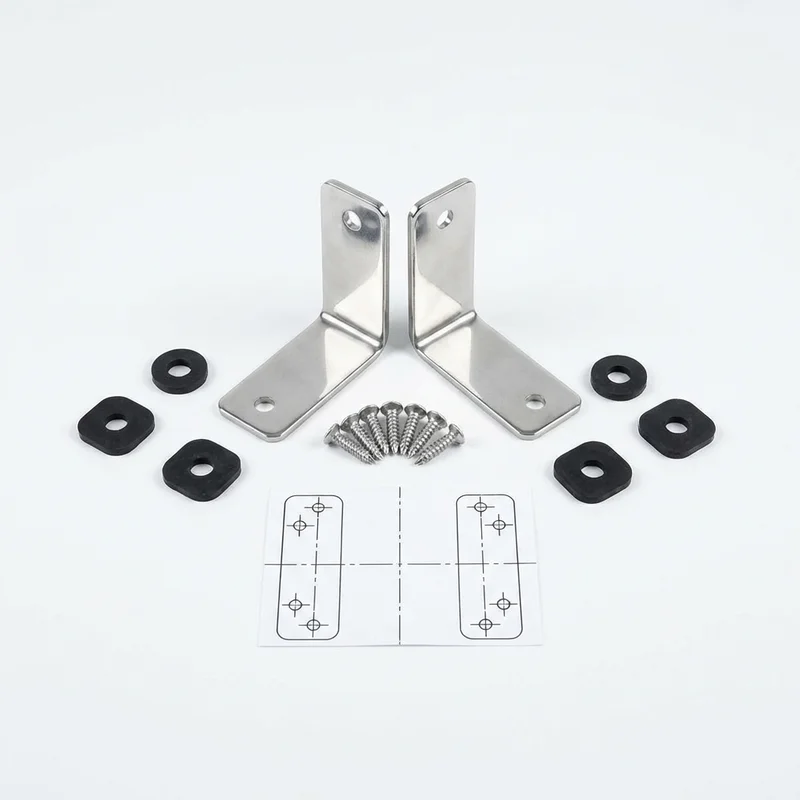 Stainless Steel Mounting Bracket Kit for Chevrolet Express 3500 (1996 - 2025) - 1