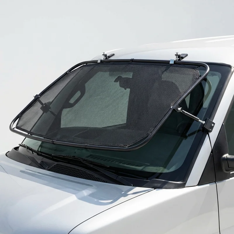 Premium Mesh Windscreen Sunvisor for Chevrolet Express 3500 (1996 - 2025) - 1
