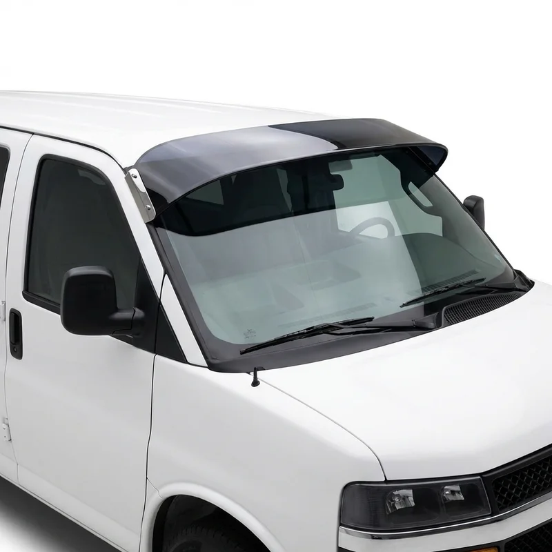 Tinted Acrylic Windscreen Sunvisor for Chevrolet Express 3500 (1996 - 2025) - 1